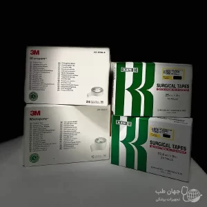 چسب ضدحساسیت KBM باریک (1.25 سانتی متری)